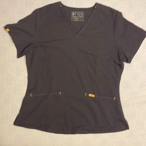 Figs scrubs top